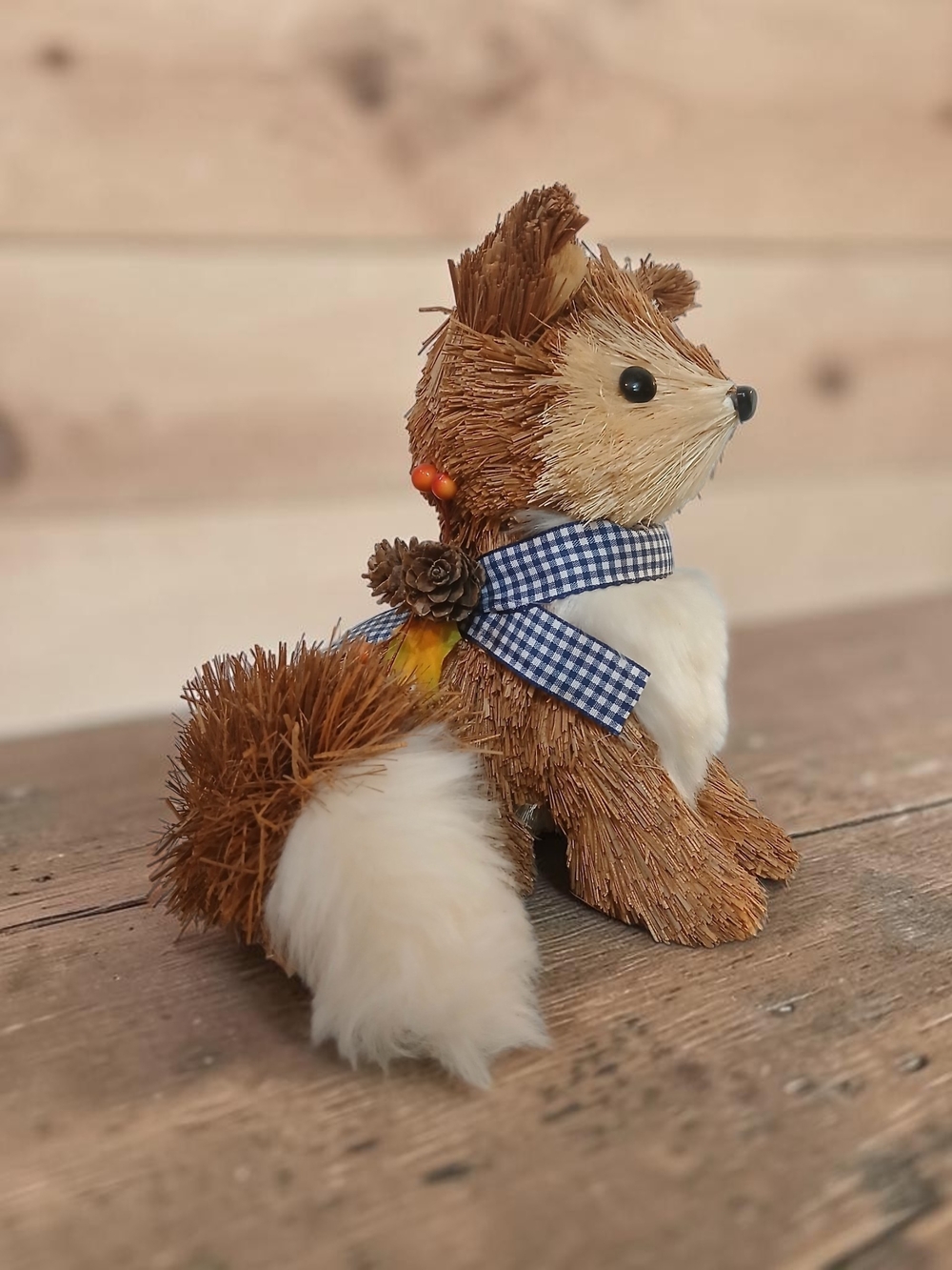 Decorative Figurine - Brown and White Fox